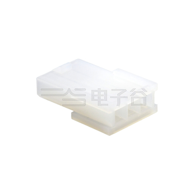 Pitch 4.2mm Female 单排 Housing 无耳 3Pin 本色